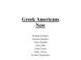Greek Americans Now PowerPoint PPT Presentation