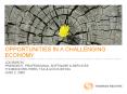 OPPORTUNITIES IN A CHALLENGING ECONOMY PowerPoint PPT Presentation