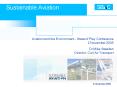 Sustainable Aviation PowerPoint PPT Presentation