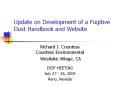 Update on Development of a Fugitive Dust Handbook and Website PowerPoint PPT Presentation
