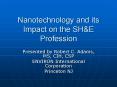 Nanotechnology and its Impact on the SH PowerPoint PPT Presentation