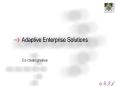 Adaptive Enterprise Solutions PowerPoint PPT Presentation