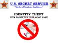 U.S. SECRET SERVICE PowerPoint PPT Presentation