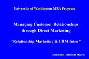 University of Washington MBA Program