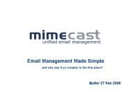 Email Management Made Simple
