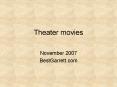 Theater movies PowerPoint PPT Presentation