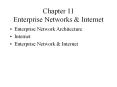Chapter 11 Enterprise Networks PowerPoint PPT Presentation