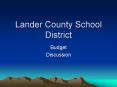 Lander County School District PowerPoint PPT Presentation