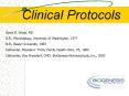 Clinical Protocols PowerPoint PPT Presentation
