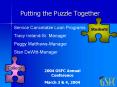 Putting the Puzzle Together PowerPoint PPT Presentation