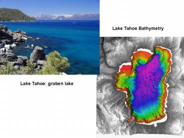 Lake Tahoe Bathymetry