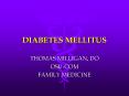 DIABETES MELLITUS PowerPoint PPT Presentation
