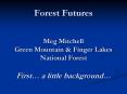 Forest Futures  Meg Mitchell Green Mountain PowerPoint PPT Presentation