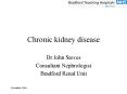 Chronic kidney disease PowerPoint PPT Presentation
