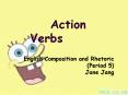 Action Verbs PowerPoint PPT Presentation