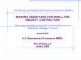 The Surety and Fidelity Association of America SFAA BONDING ASSISTANCE FOR SMALL AND MINORITY CONTRA PowerPoint PPT Presentation