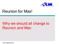 Reunion for Max PowerPoint PPT Presentation