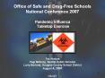 Office of Safe and Drug-Free Schools National Conference 2007 Pandemic Influenza Tabletop Exercise PowerPoint PPT Presentation