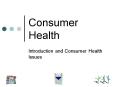 Consumer Health PowerPoint PPT Presentation