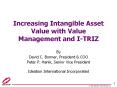 Increasing Intangible Asset Value with Value Management and I-TRIZ PowerPoint PPT Presentation