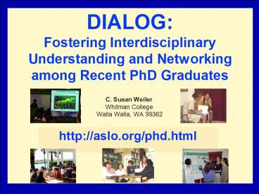 Instant Nostalgia! This past week at DIALOG VII