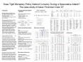 Does Tight Monetary Policy Defend Currency During a Speculative Attack The case study of Asian Finan PowerPoint PPT Presentation