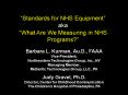 Standards for NHS Equipment PowerPoint PPT Presentation