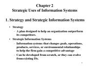 1. Strategy and Strategic Information Systems