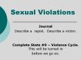 Sexual Violations PowerPoint PPT Presentation
