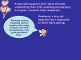 A married couple in their early 60s was celebrating their 35th wedding anniversary in a quiet, roman PowerPoint PPT Presentation