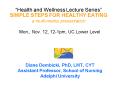 Health and Wellness Lecture Series PowerPoint PPT Presentation
