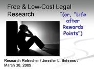or, Life after Rewards Points