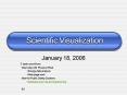 Scientific Visualization PowerPoint PPT Presentation