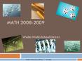 MATH 20082009 PowerPoint PPT Presentation
