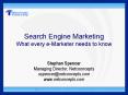 Search Engine Marketing What every eMarketer needs to know PowerPoint PPT Presentation
