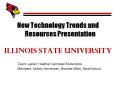 New Technology Trends and Resources Presentation PowerPoint PPT Presentation