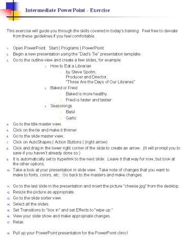 presentation player overlay