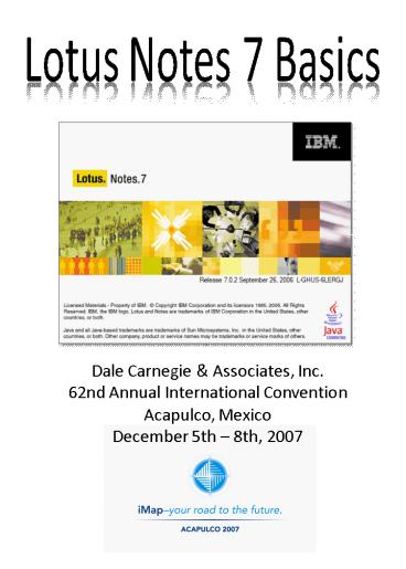 Lotus Notes Release 5