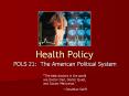 Health Policy