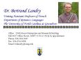 Dr. Bertrand Landry PowerPoint PPT Presentation