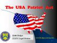 The USA Patriot Act PowerPoint PPT Presentation