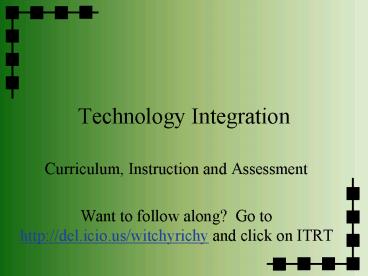 Technology Integration