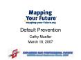 Default Prevention PowerPoint PPT Presentation