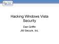 Hacking Windows Vista Security PowerPoint PPT Presentation