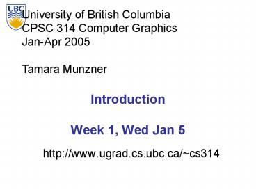 http:www.ugrad.cs.ubc.cacs314