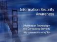 Information Security Awareness PowerPoint PPT Presentation