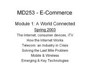 MD253 - E-Commerce
