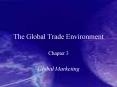 The Global Trade Environment PowerPoint PPT Presentation