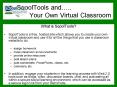SqoolTools and.. Your Own Virtual Classroom PowerPoint PPT Presentation