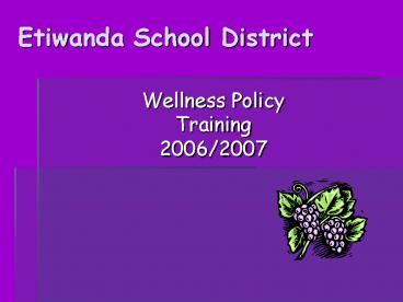 Etiwanda School District